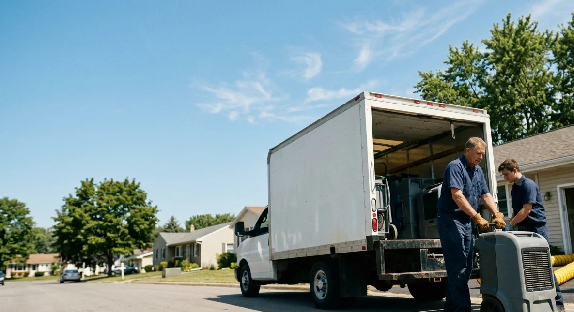 Water Damage Cleanup in Walhonding, OH near me